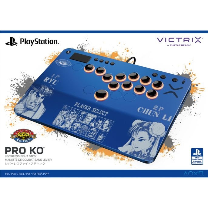 Winner Stays On: Victrix Unveils Street Fighter II Edition Pro KO Leverless Fight Stick